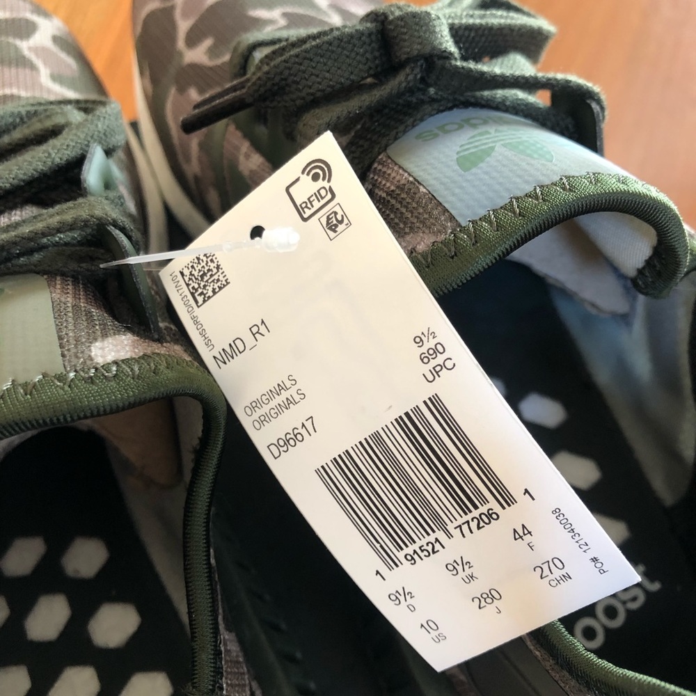 NMD _R1 adidas camo army print men’s size 10 - Picture 6 of 8